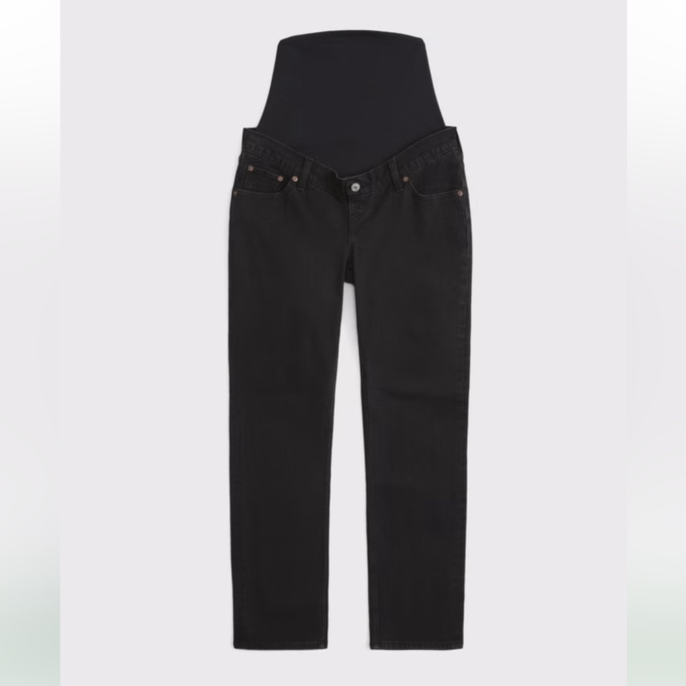 Abercrombie & Fitch maternity ankle straight jeans